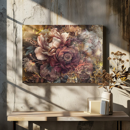 Wandbilder Blumen Blumen Illustration Wandkunst 096