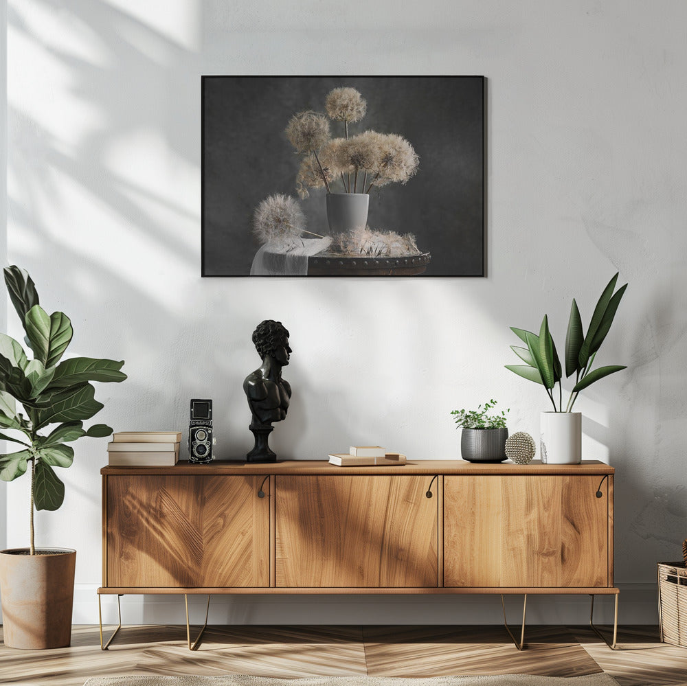 Wall Art Dandelion Seed Pod