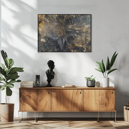 Wandbild Blumen Blumenkunst Illustration Wandkunst 045