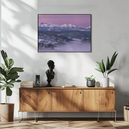 Wall art Dawn - Tatra Mountains