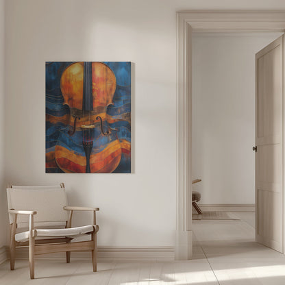Wall art Music Violin 6 Canvas Print
