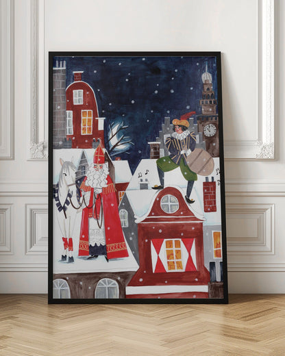 Wall art Saint Nicholas Canvas Print