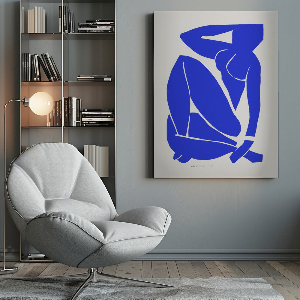 Wall art Nudo Blu III 1952