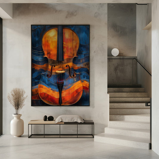 Wandbilder Musik Violine 6 Leinwandbild