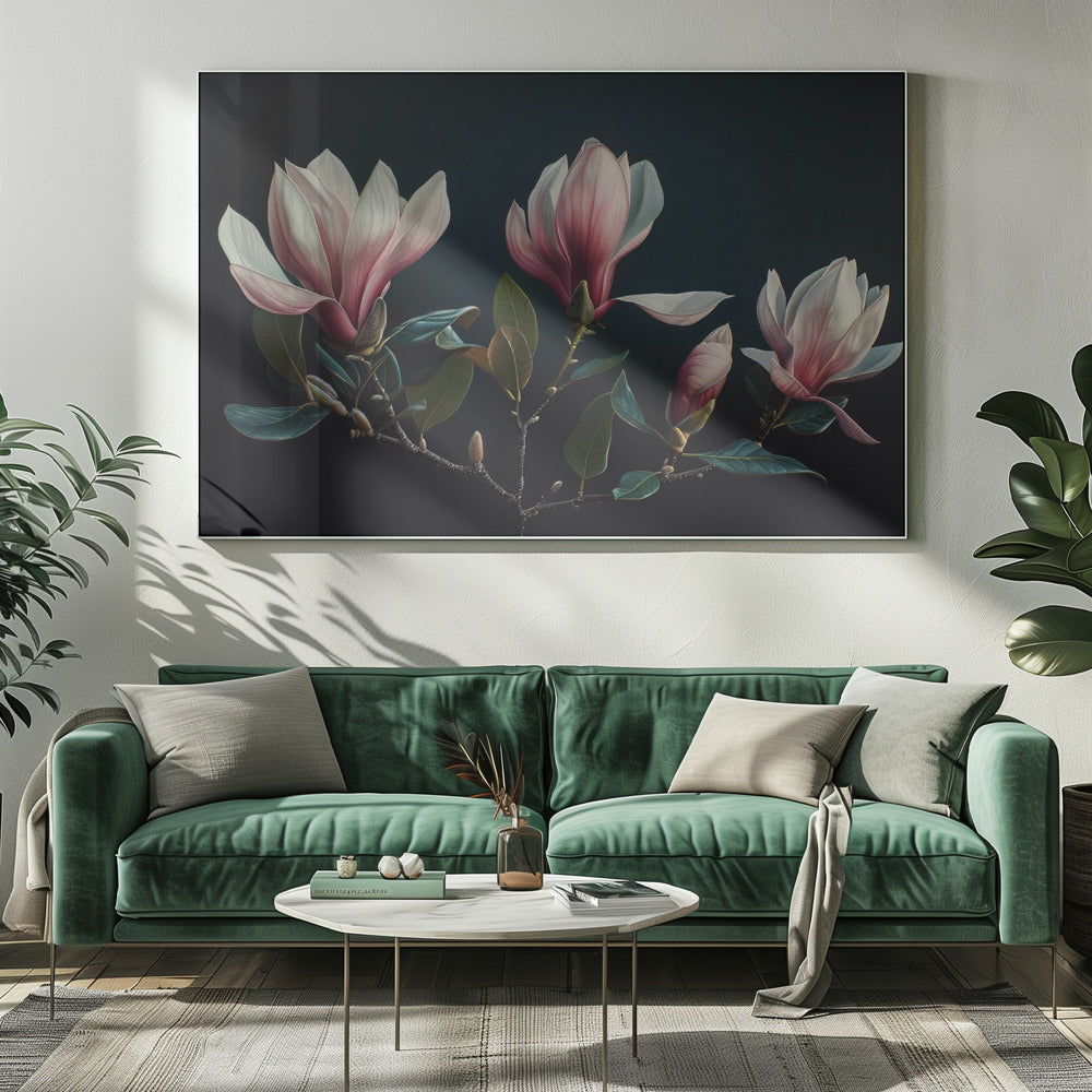 Wandbild Wunderschöne Magnolien 25