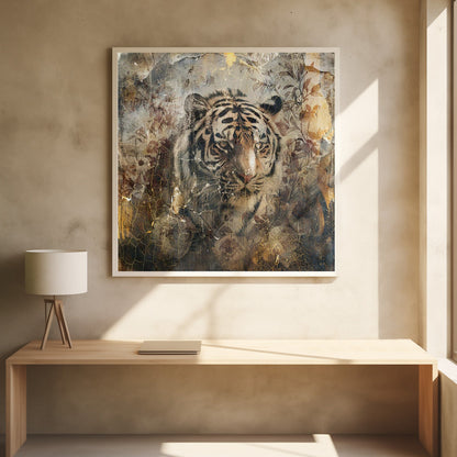 Wandbild Blumen Tiere Vintage Kunst Illustration 27