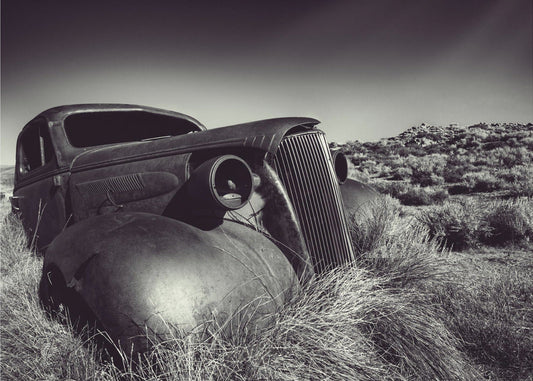 Wandkunst Entsorgtes-Auto