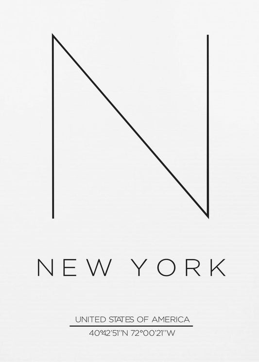Wandkunst NEW YORK