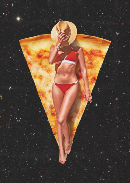 Wall art Pizza Sun Tan