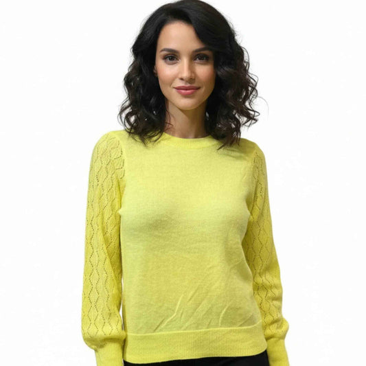 Pull manches crochet
