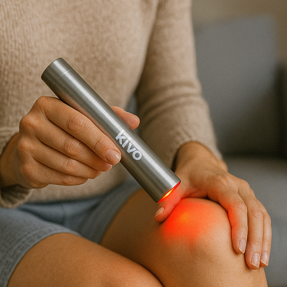 Kivo Pro Red & Blue Light Therapy Flashlight