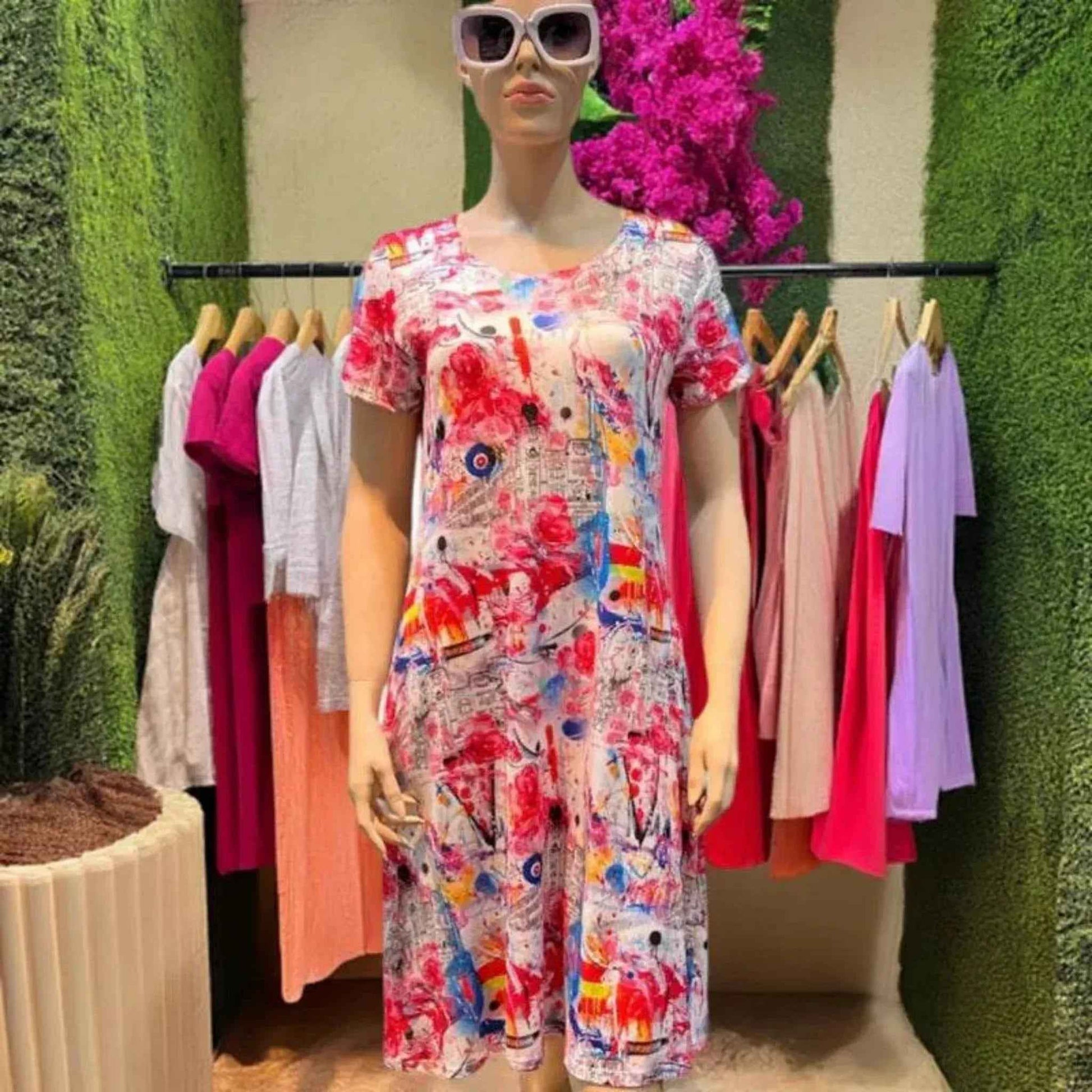 Robe coloré