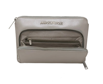 Petit Sac Bandoulière Portefeuille Cuir Perlé, Carmen