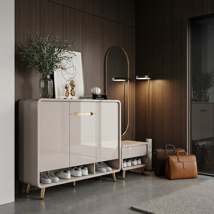 SC33 Ceramic Top Shoe Cabinet
