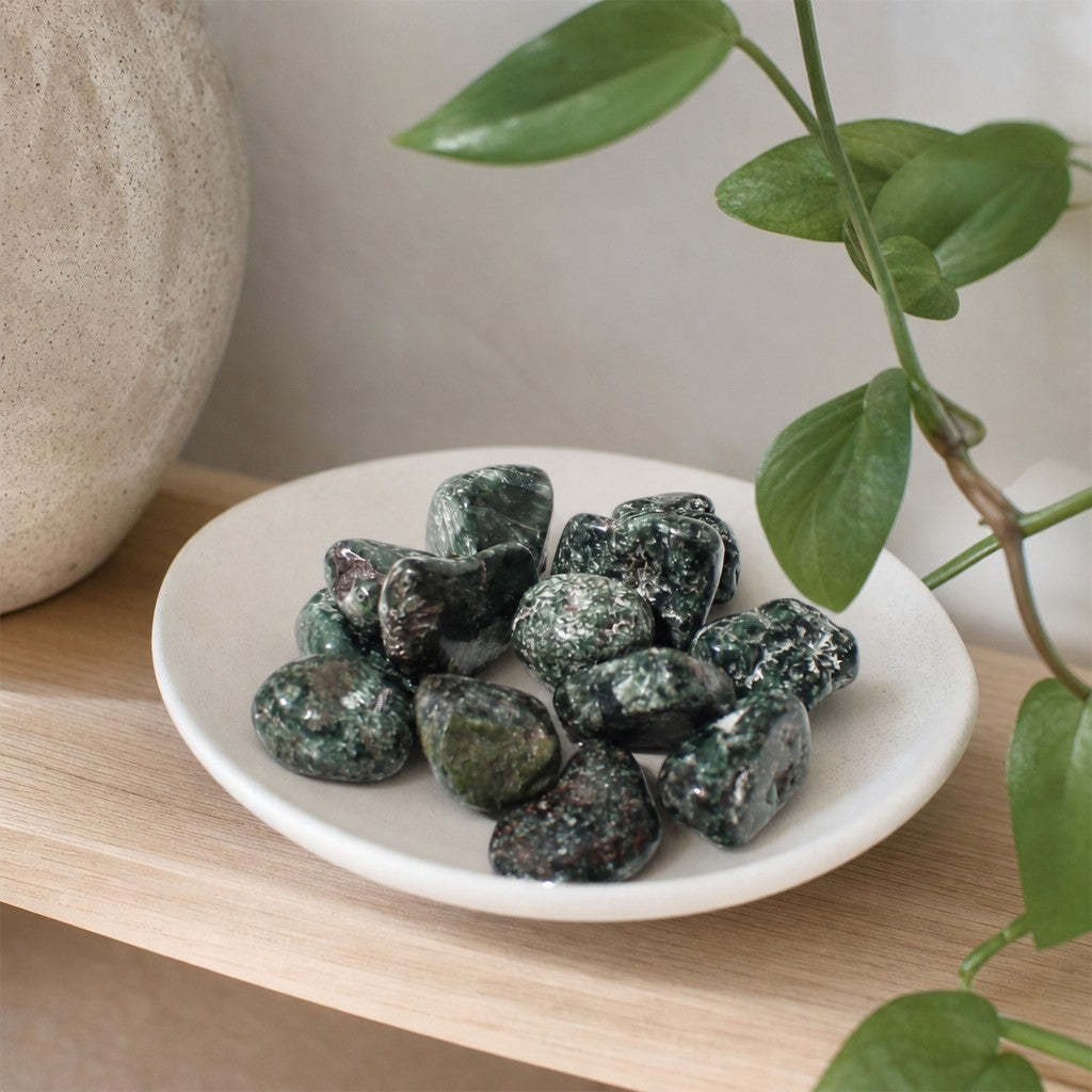 Seraphinite B Tumbled Stones