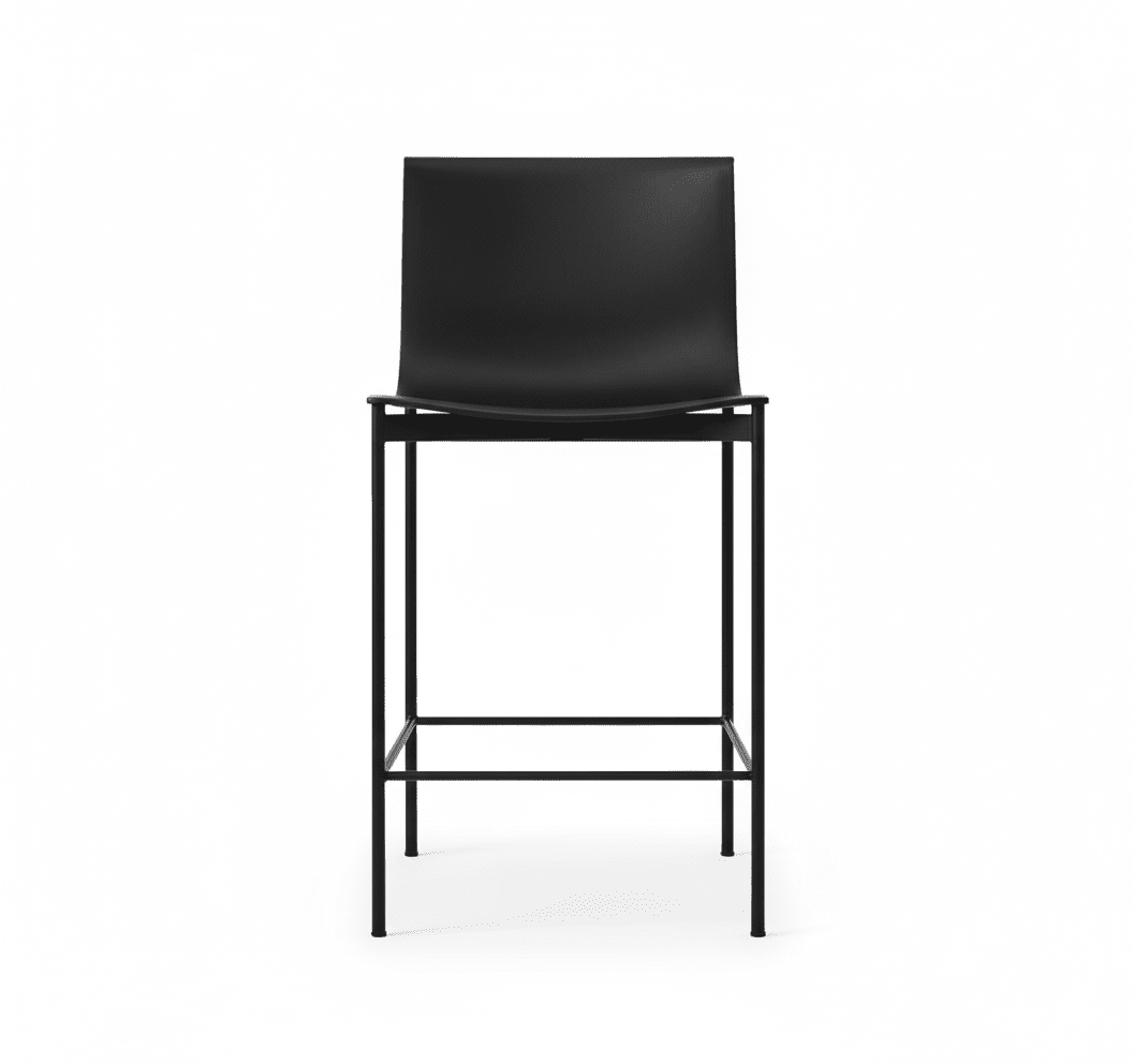 Set of Two Alto Modern High-Back Bar Stools
