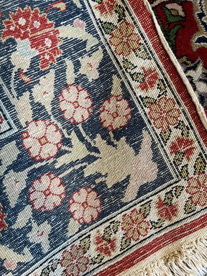 Signed Hereke rug|7’1”x4’8”