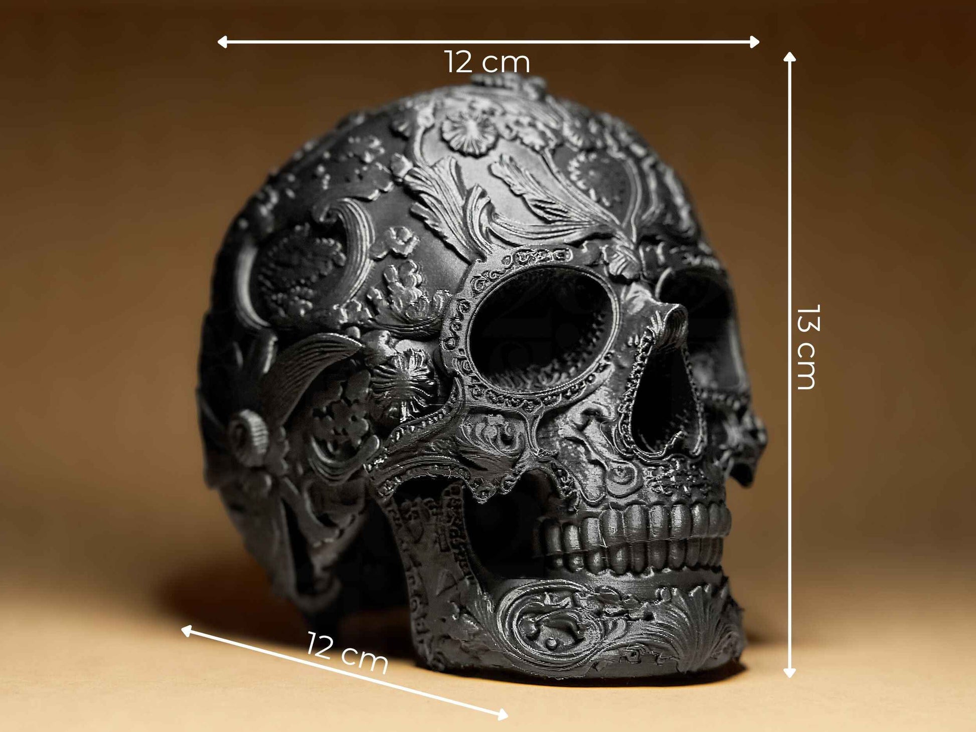 Ornate Skull - Gothic Skull Series