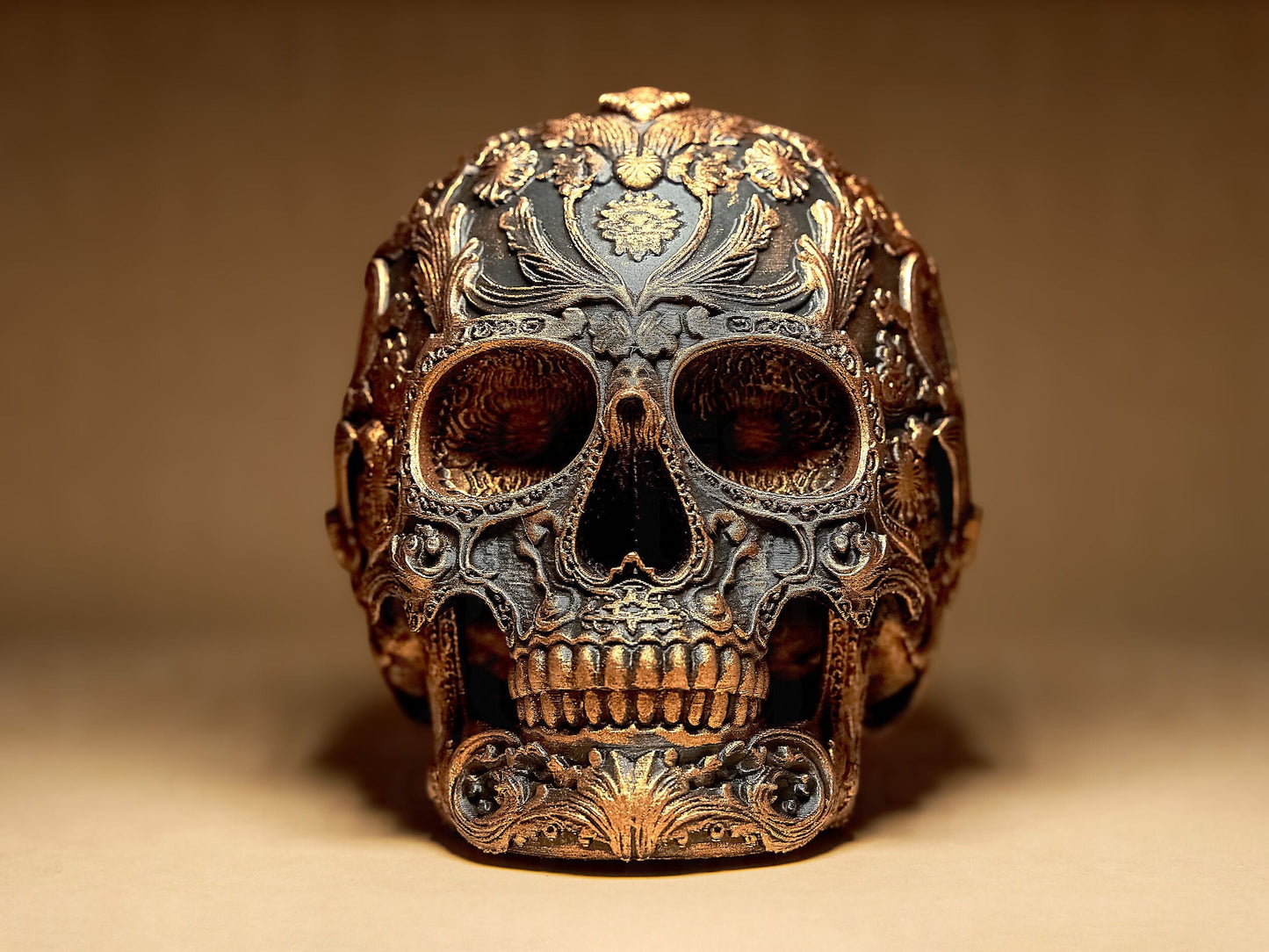 Ornate Skull - Gothic Skull Series
