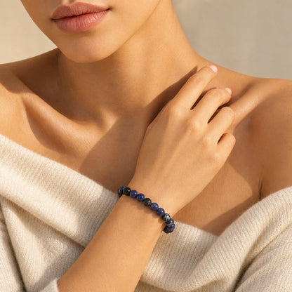 Sodalite E Round Bracelet - 8mm