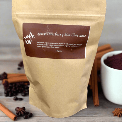 Spicy Elderberry Hot Chocolate- 250 grams
