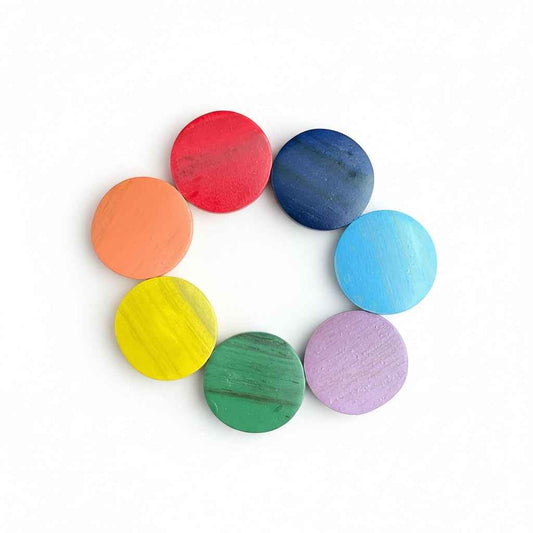 Wooden Rainbow Bracelet