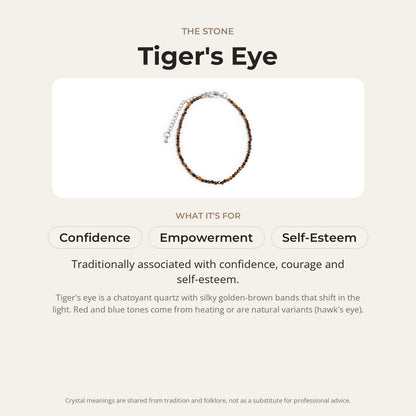 Tiger's Eye Bracelet - 2-3mm