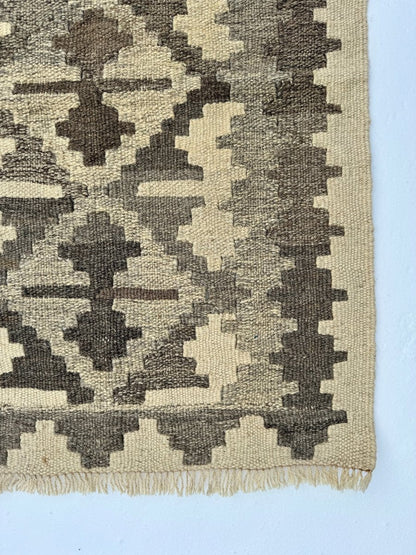 RESERVIERT | Kleiner persischer Qashqai Kelim | 63 cm x 89 cm