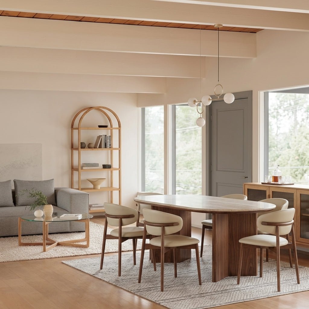 Tokyo Oval Dining Table and Chair Set