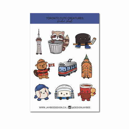 Toronto Mini Sticker Sheet