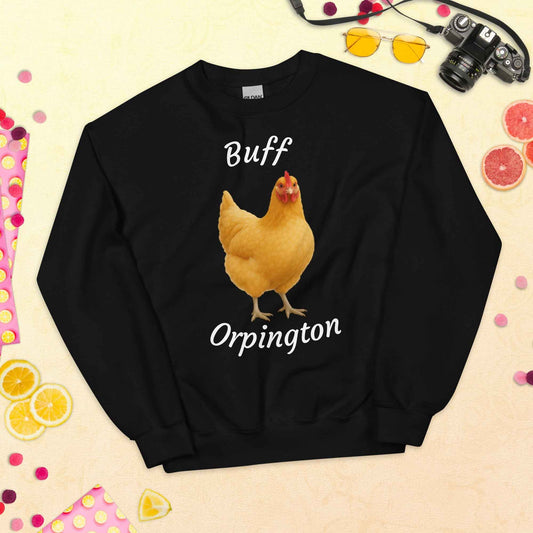 Buff Orpington Words Unisex Sweatshirt