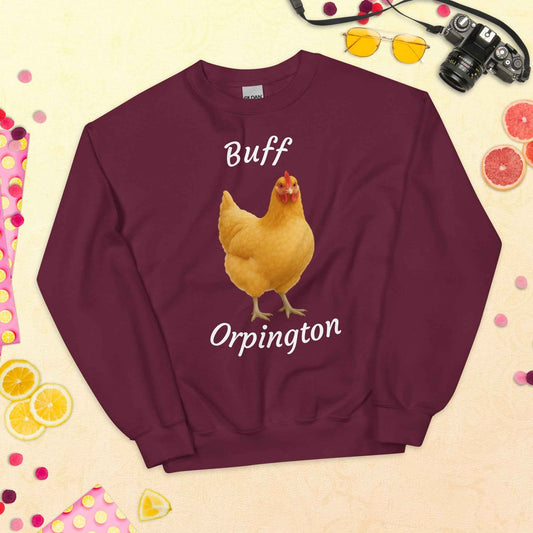 Buff Orpington Words Unisex Sweatshirt