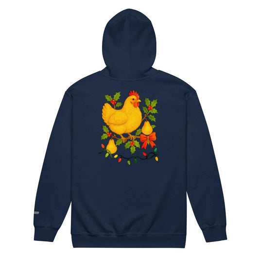 Chickmas Pear Tree Unisex heavy blend zip hoodie