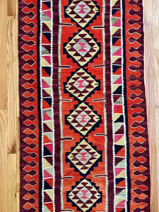 Vintage Herki Runner | 2' 8" x 10