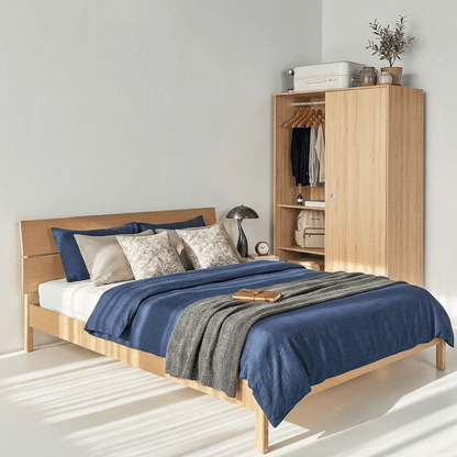 Vline Vienna Bedroom Combo: Sliding Wardrobe and Bed