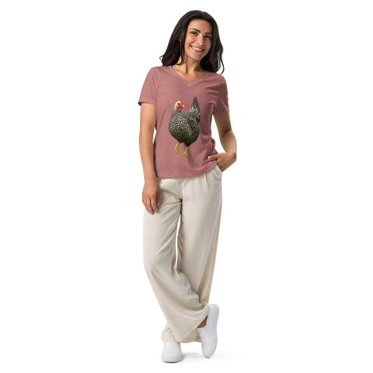 Wyandotte Women’s relaxed v-neck t-shirt