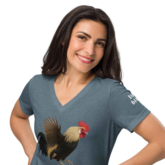 Dutch Bantam Women’s relaxed v-neck t-shirt