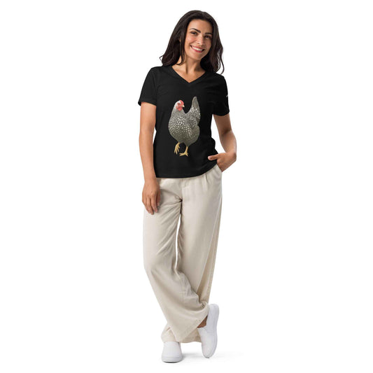 Wyandotte Women’s relaxed v-neck t-shirt